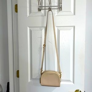 Marc Jacobs Playback Crossbody Bag in Beige.